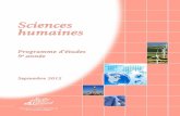 PROGRAMME DE SCIENCES HUMAINES · PDF file · 2017-03-28d’immersion de l’Île-du-Prince-Édouard devraient avoir atteints à la fin du cours Sciences humaines 9e année. ... Boîte