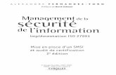 Management de la sécurité de l'information - · PDF filePartie II – Implémenter un SMSI 158 Structure de la norme Comme toutes les normes de ce type, l’ISO 27005 est structurée