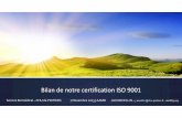 Bilan de notre certification ISO 9001aambiuuf.cluster015.ovh.net/Documents/Demarche_qualite/J ANCELLIN... · Les dispositions opérationnelles –le Processus de ... Nous faisons