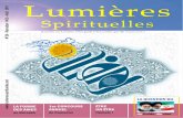 N°28 – Ramadan 1432 – Août 2011 - Spirituelleslumieres-spirituelles.net/revue/lumieres_spirituelles_28.pdf · Lire le noble Coran Sayyed Mahdi ... C’est le mois de l’invitation