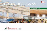 NORDIC LAMMD - Nordic Structuresnordic.ca/data/files/datasheet/file/N-C224_fPoutresCom.Juin2013.pdf · Flèche maximale = L/360 sous la surcharge spécifiée et L/240 sous la charge