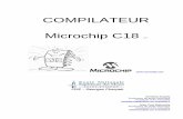 COMPILATEUR Microchip C18 - · PDF fileAcadémie d’Aix-Marseille christian.dupaty@ac-aix-marseille.fr ... (ceux du data sheet) et également de tester ou positionner individuellement