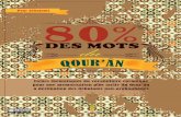 Pour débutants 80 - Oum Soumeyya — Les conseils d'une · PDF file · 2016-05-13DES MOTSdu Fiches thématiques du vocabulaire coranique pour une mémorisation plus facile du Qour’ân