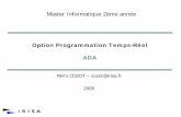 Master Informatique 2ème année - irisa.fr · PDF file• jovial j73 • coral 66 • rtl/2
