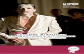 LE SILENCE DU WALHALLA - Comédie de Valence - · PDF file · 2017-01-27détour d’une partition inachevée, cinquième mouvement, ... FAMILLES JE VOUS (H)AIME OLIVIER BALAZuC 11