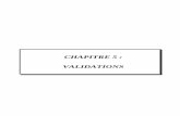 CHAPITRE 5 : VALIDATIONS - docinsa.insa-lyon.frdocinsa.insa-lyon.fr/these/1998/staub/chapte5a.pdf · Le logiciel Abaqus ne calcule pas la matrice dérivée des fonctions de forme