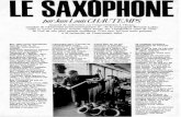 swiss-jazz.chswiss-jazz.ch/articles/Le-saxophone-par-Jean-Louis-Chautemps.pdf · SAXOPHONE parJeanLouisCHAUTEMPS Attaché de recherches sur l'improvisation à I'lrcam, membre de l'Ensemble