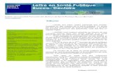 AnnØe 2009 Lettre en SantØ Publique DØcembre Bucco ...djillali.hadjouis.pagesperso-orange.fr/pdf/Newsletter_n4_2009.pdf · Ce numéro de la lettre en santé publique bucco- ...