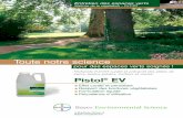 Maîtrise de la végétation - PJT/DT - Puteaux SA · PDF filePistol EV® Pistol® EV est un herbicide curatif et persistant qui maintient le sol propre pendant plusieurs mois (5 à