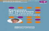 Pensions de réversion de la retraite complémentaire · PDF fileP.2⁄3 0 • Guide salariés n 8 le principe En France, comme tous les salariés du secteur privé, vous cotisez obligatoirement