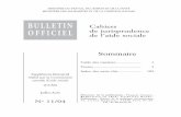BULLETIN OFFICIEL de jurisprudencesolidarites-sante.gouv.fr/fichiers/boccas/boc2011/ccas4/cja... · ministÈre du travail, de l’emploi et de la santÉ ministÈre des solidaritÉs