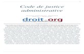 Code de justice administrative - Codes pour Droit.orgcodes.droit.org/CodV3/justice_administrative.pdfp.2 Table des matières Code de justice administrative Partie législative 6