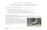 VOYAGE EN MONGOLIE À la découverte des sites du désert …etresontao.com/.../2017/04/parcours-essentiel-qi-gong_mongolie2018.pdf · Le programme de Qi Gong est donné à titre