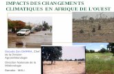 IMPACTS DES CHANGEMENTS CLIMATIQUES EN … des États-Unis (Tarhule et agneau, 2003). Les sécheresses ont principalement affecté le Sahel, la corne de l'Afrique et l’Afrique