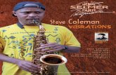 Steve Coleman Henri Bok André Jung les becs de saxophone ... · PDF fileS axophones 3 A près avoir joué du violon, Steve Coleman se met au saxophone à l'âge de 13 ans, suivant
