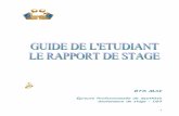 STRUCTURE GENERALE DU RAPPORT DE STAGE - BTS …philippe.faul.free.fr/Stage/Guide Rapport de Stage.pdf · INTRODUCTION Dans l’introduction, il faut rappeler l’objet du rapport