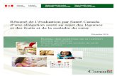 Résumé de l’évaluation par Santé Canada d’une allégation ... · PDF fileRésumé de l’évaluation par Santé Canada d’une allégation santé au sujet des légumes et des