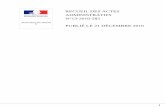 RECUEIL DES ACTES ADMINISTRATIFS N°13-2016- · PDF file13-2016-12-13-009 - ARRETE portant attribution de la médaille d'honneur Agricole au ... sis à AIX-EN-PROVENCE ( 13290) dans
