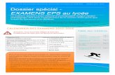 Dossier spécial - EXAMENS EPS au lycée · PDF fileMme Van Tilbeurgh Francoise LGT du Granier, La Ravoire M. Jean-Pierre Comte LGT Mme de Staël, ... Place de la certification EPS