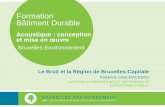 Formation Bâtiment Durable - Bruxelles  · PDF file  _230114_VadeBruitEcolFR.PDF?langtype=2060 PUBLIC-CIBLE Pouvoirs