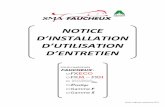 D’INSTALLATION D’UTILISATION D’ · PDF filePOUR CHARGEURS FAUCHEUX : o FXECO o FXM – FXH o VARIO Star o Prestige o Gamme F o Gamme S NOTICE D’INSTALLATION