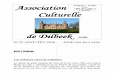Association Belgique P.P. België P 002197 Culturelleassociation-culturelle-dilbeek.be/bulletin/ass_cult_journal_2015...depuis 2009, Belfius Gallery ouvre ses portes au public ; «