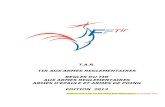 T.A.R. TIR AUX ARMES REGLEMENTAIRES REGLES DU · PDF filet.a.r. tir aux armes reglementaires regles du tir aux armes reglementaires armes d’epaule et armes de poing edition 2013