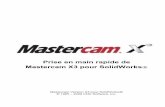 Prise en main rapide de Mastercam X3 pour · PDF fileVous pouvez transférer physiquement le Programme d'un ordinateur équipé du mécanisme de sécurité à un autre à condition