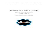 RAPPORT DE STAGE - … DE STAGE Régisseur d’une salle de spectacle 1er avril au 13 mai 2011 ... Je remercie également Elisabeth JONCOUR-RENAULT directrice adjointe, ...