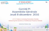 Comité PI Assemblée Générale Jeudi 8 décembre 2016moral+AG+LES+... · Standard Essential Patents post Huawei vs. ZTE and IEEE policy ... 2004 2005 2006 2007 2008 2009 2010 2011