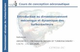 Cours de conception aéronautique Dimensionnement · PDF fileDimensionnement mécanique des turbomaréacteurs Introduction au ... Principles of jet propulsion ... Brief review of the