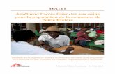 HAITI - DSE - Servizi aggiuntivi del DSEdse.univr.it/unicef/documents/haiti.pdf1 Ce document a été rédigé par Silvia Mancini avec l’aide de Frédérique Ponsar et l’équipe