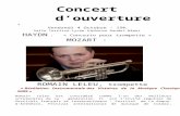 automne-musical-nimes.org · Web viewHAYDN : « Concerto pour trompette » MOZART : ROMAIN LELEU, trompette « Révélation Instrumentale des Victoir es de la Musique Classique 2009