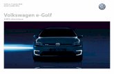 Volkswagen e-Golf - vw.sh05.netvw.sh05.net/_documentations/_tarifs/golf_7/tarifs_egolf.pdf · – Climatisation automatique ‘Climatronic’ bi-zone, réglable séparément pour