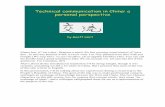 Technical communication in China: a personal · PDF file1 Technical communication in China: a personal perspective by Geoff Hart Nimen hao. (C’est a dire : Bonjour a tous!) Wo hen