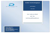 Sécurité et Virtualisation - pagesperso.lina.univ-nantes.frpagesperso.lina.univ-nantes.fr/.../VEILLE-2009-2012/2012/cloudsec/... · I – La virtualisation et le cloud computing