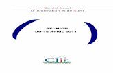 Comité Local D’Information et de Suivi generales/retranscription 18-04-11... · M. Christian NAMY, Président du Conseil Général de la Meuse, représenté M. Christian DUBOIS,