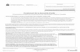 Fondement de la demande d'asile - irb-cisr.gc.ca · English version available on request. SPR.02.01 (novembre 2012) Commission de l'immigration et du statut de réfugié du Canada