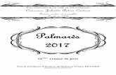 Palmarès 2017 - Accueil · Prix Michel Petrucciani Déjà Septembre Prix Bernadette de Saint-Agnan Au crépuscule du soir Prix Alain Borne Le poète maudit