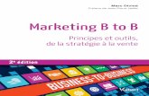 Marketing B to B - Decitre.fr · L’étape d’industrialisation ou de servuction ..... 91 Section 6. L ... les choix marketing initiaux, le business model, le positionnement et