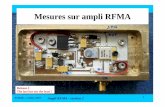 Mesures sur ampli RFMA - f1chf.free.frf1chf.free.fr/F5DQK/2_Amplis_RF_amplifiers/3 cms 10 Ghz/Ampli large...F5DQK – octobre 2010 Ampli RFMA - version 2 3 Plan 1- Mesure en régime