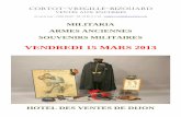 VENDREDI 15 MARS 2013 - interencheres.com · -Questionnaire du Gradé d'Infanterie, ... -"Chef du Gouvernement Pierre LAVAL parle aux Français, ... 37 Deux biscuits "Napoléon 1er".