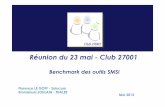 Réunion du 23 mai -Club 27001club-27001.fr/attachments/article/141/Réunion Club 27001... · Séminaire annuel Club 27001 2013 2 0 1 2. ... réglementation Mapping entre référentiel