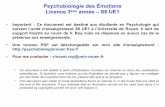 Psychobiologie des Émotions Licence 3 année – S6 UE1psychobiologierouen.free.fr/wp-content/uploads/Psychobiologie... · • Koolhaas et al. (1999) applique le terme à l’animal