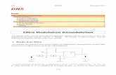 DNS - gerald.philippe.free.frgerald.philippe.free.fr/files/2013/Filtre Modulation Demodulation.pdf · La modulation est le procédé permettant de transposer les caractéristiques
