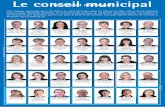 Le conseil municipal - lunel.com · Voici l’équipe municipale qui a été choisie en mars 2014 pour gérer les affaires de notre ville et de ses habitants jusqu’en 2020. D’horizons