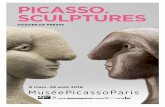 picasso. Sculptures - Aphg.fr · 5 Salle 2 : Premières sculptures En 1902, Picasso modèle sa première sculpture intitulée Femme assise, petit sujet en terre qui s'apparente à