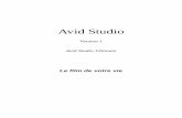 Avid Studio Manual - cdn.pinnaclesys.comcdn.pinnaclesys.com/.../AvidStudio/manuals/AvidStudioManual_FR.pdfUtiliser le bloc-notes ... 291 Production de la ... Votre disque dur doit