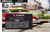 Du 4 au 15 Juin 2016 - Amicale des Anciens de Groupamagroupama-associationdesanciens.org/wa_files/Cuba_20Linda.pdf · CUBA « Cuba Linda » 12 Jours / 10 Nuits ... Jour 6 : Cienfuegos