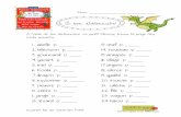 À Ton Dictionnaire! - Le Jardin De Vickyjardindevicky.ca/Portals/0/Activites/Grammaire/a ton dictionnaire.pdf · 7. dragon p. 162 8. espionner p. 190 9. pieuvre p. 359 10. zèbre